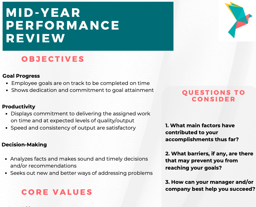 Midyear Review Template